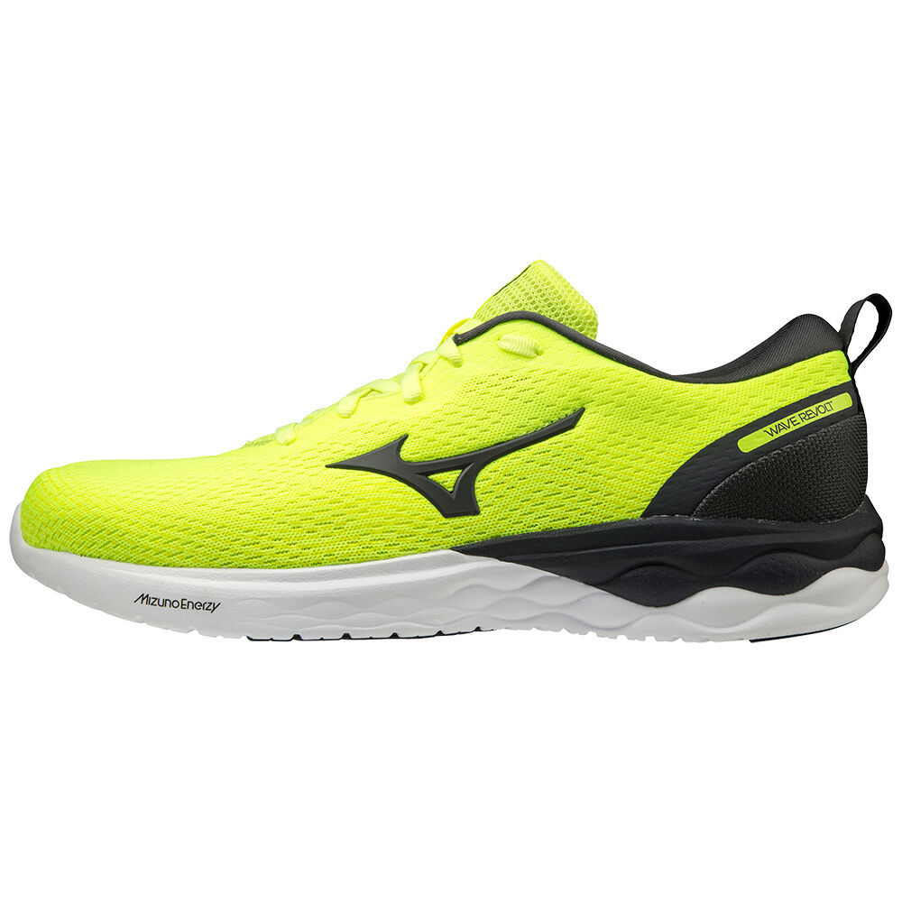 Mizuno Wave Revolt - Erkek Koşu Ayakkabısı - Sarı Türkiye (LCNAZJ-681)